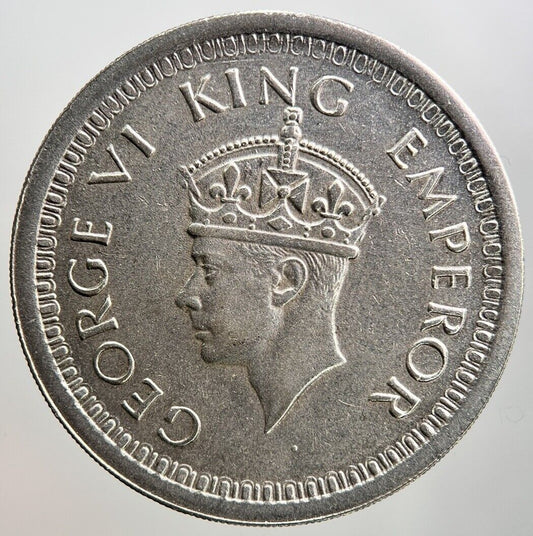 1944 India 1 One Rupee Silver Coin | Very High Grade | a256