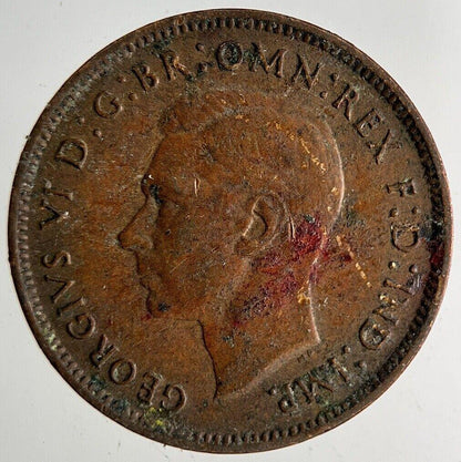 1944 George VI Wren Farthing Coin | Fine Collectable Grade