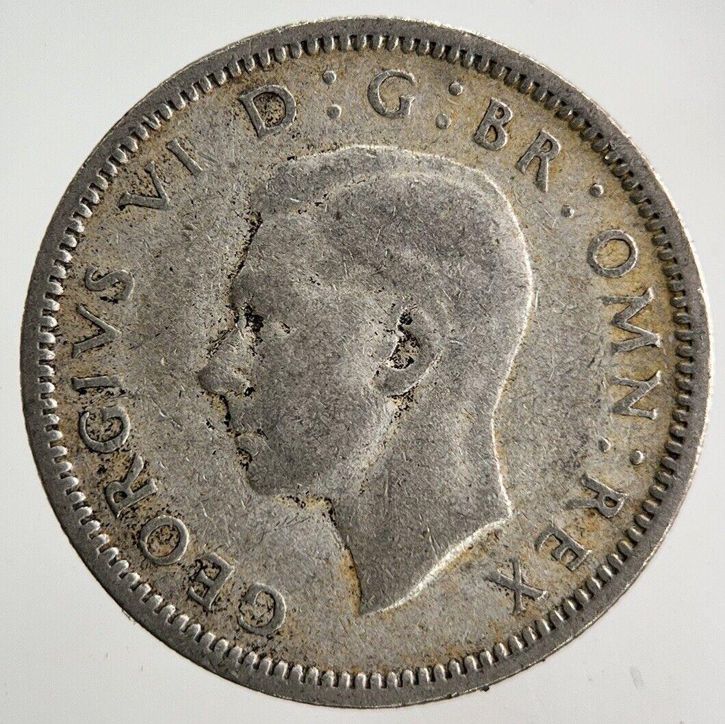 1944 George VI Sixpence Silver Coin | Fine Collectable Grade