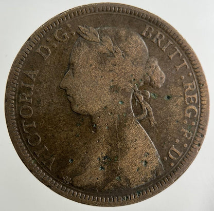 1889 Victoria Half-Penny Coin | Collectable Grade