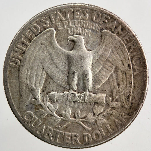 1944 US USA Quarter Dollar Silver Coin | Fine Collectable Grade