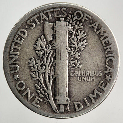 1944 US USA Mercury One Dime Silver Coin | Collectable Grade