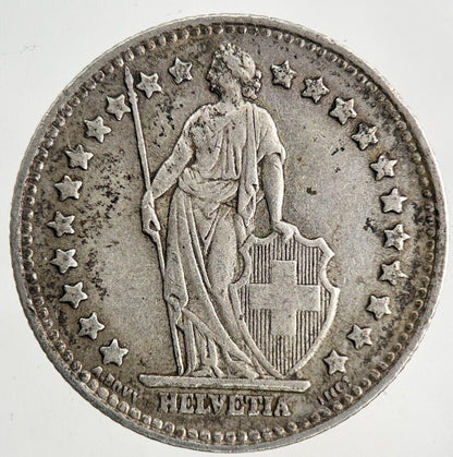 1944 Switzerland Swiss 1 Franc Silver Coin | Fine Collectable Grade
