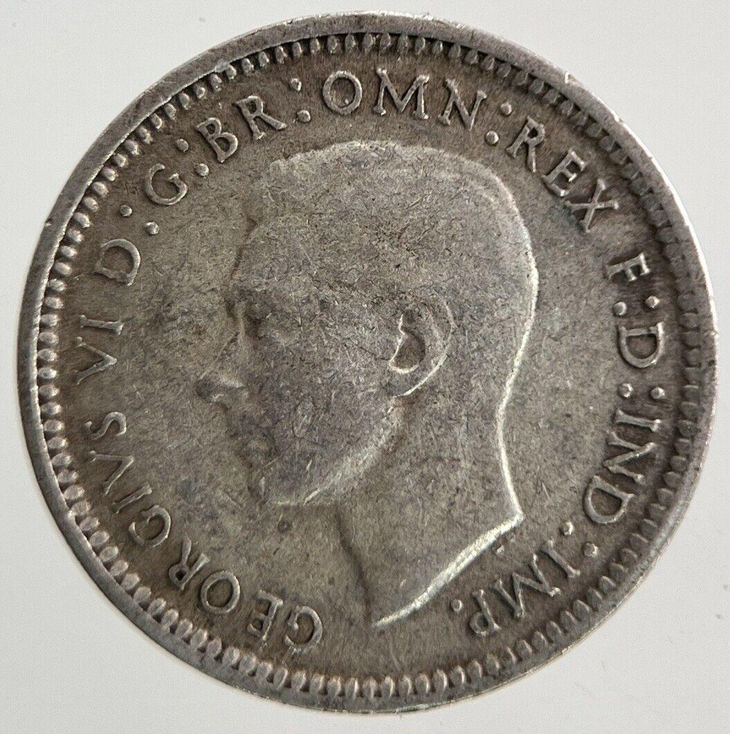 1944-S Australia Threepence Silver Coin | Fine Collectable Grade