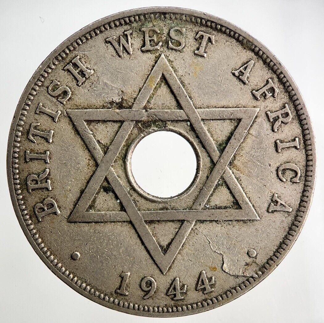 1944 West Africa One Penny Coin | Fine Collectable Grade