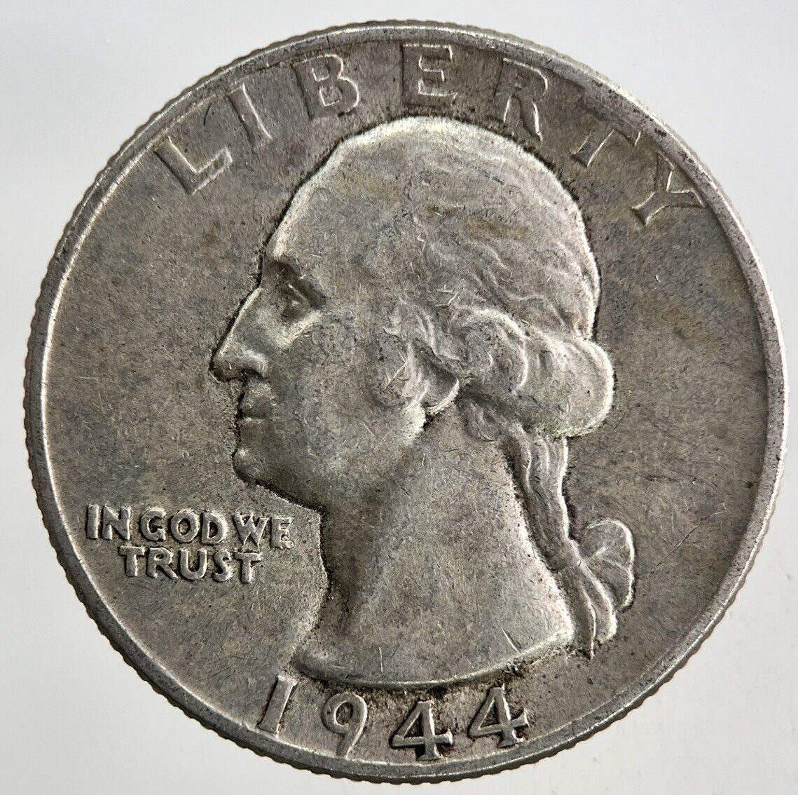 1944 US USA Quarter Dollar Silver Coin | Very High Grade