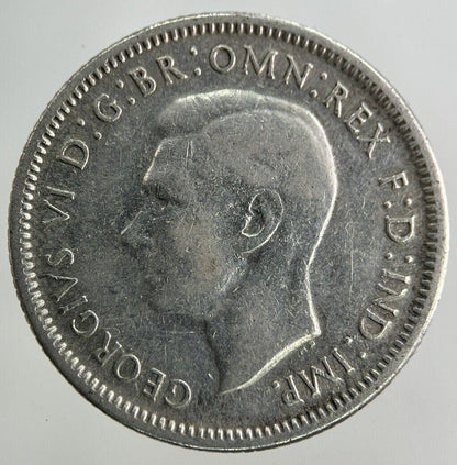 1944-S Australia Shilling Silver Coin | Fine Collectable Grade