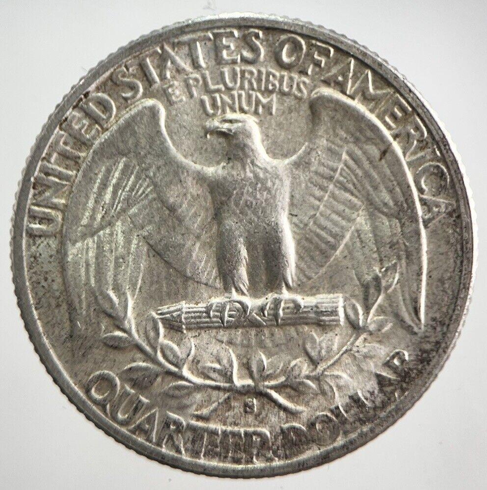 1944-S US USA Quarter Dollar Silver Coin | Very High Grade