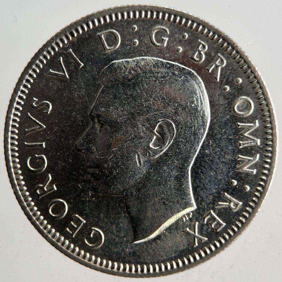 1945 British Silver Shilling Coin | Very High Grade | a4182