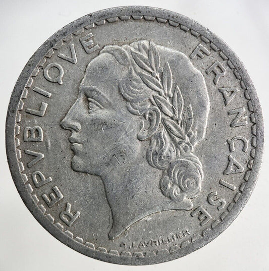 1945 France 5 Francs Coin | Fine Collectable Grade