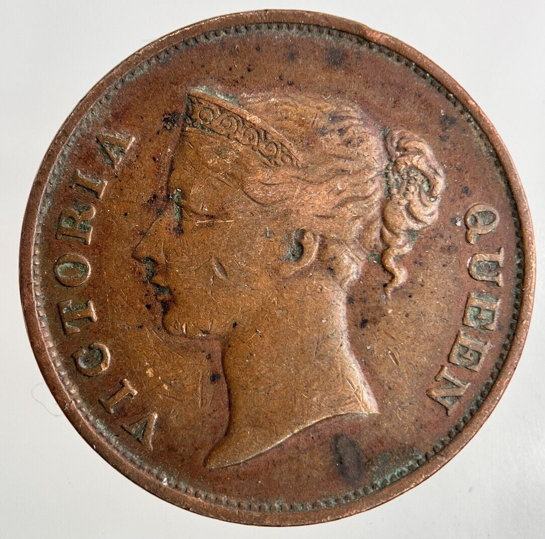 1945 East India Company 1 One Cent Coin | Fine Collectable Grade