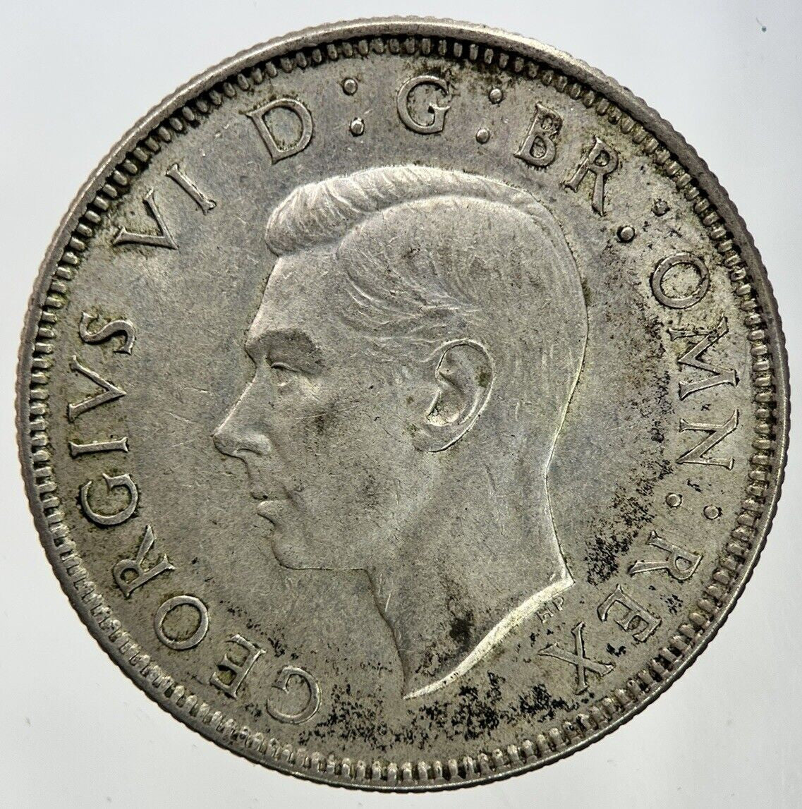 1945 George VI Florin Silver Coin | Very High Grade
