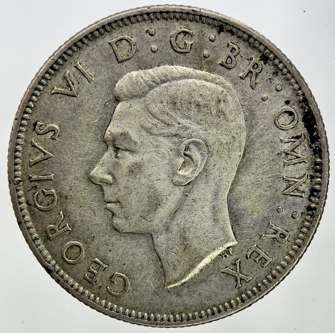 1945 George VI Florin Silver Coin | Very High Grade