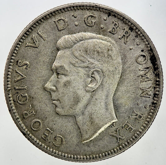 1945 George VI Florin Silver Coin | Very High Grade