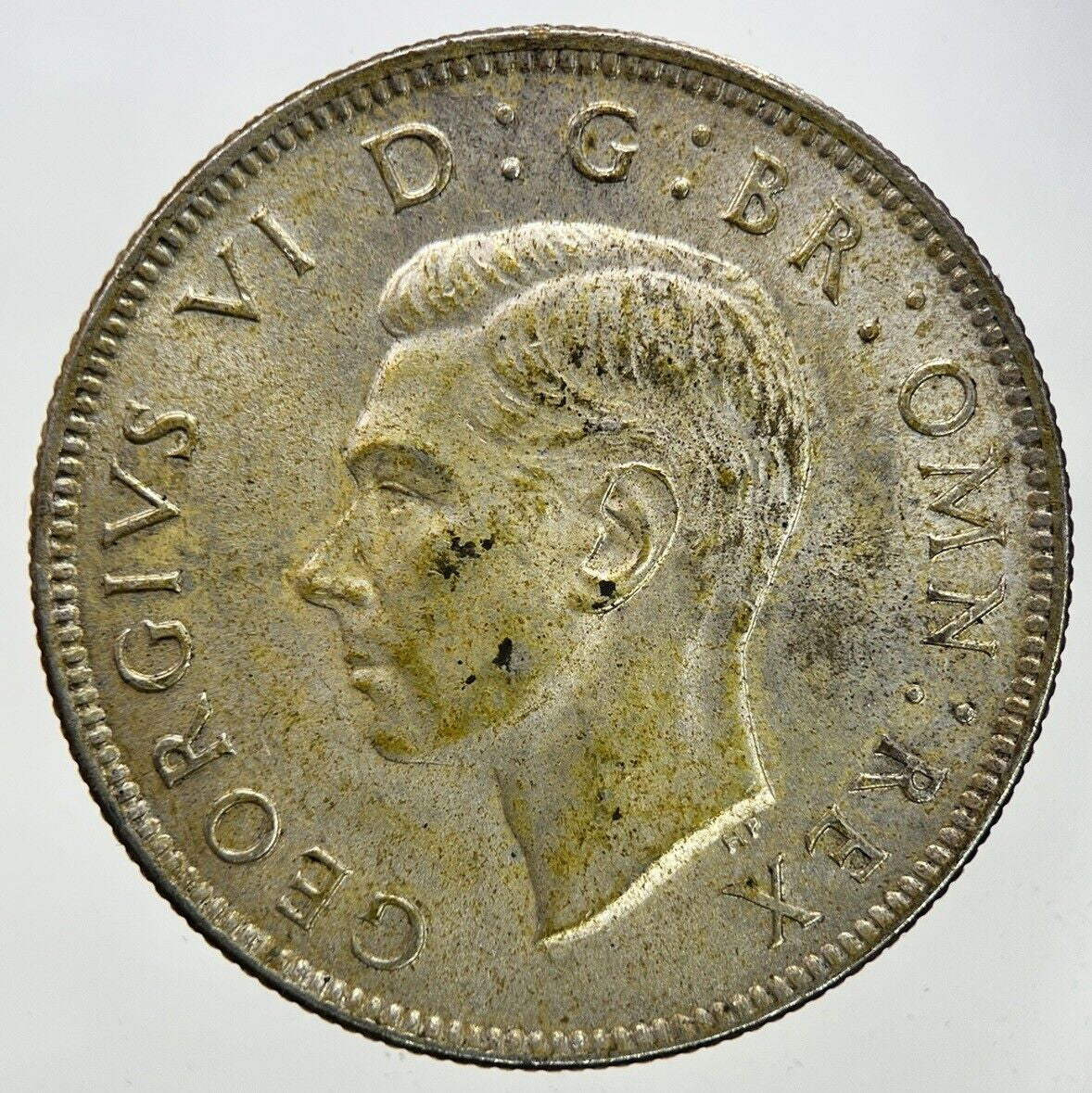 1945 George VI Florin Silver Coin | Very High Grade