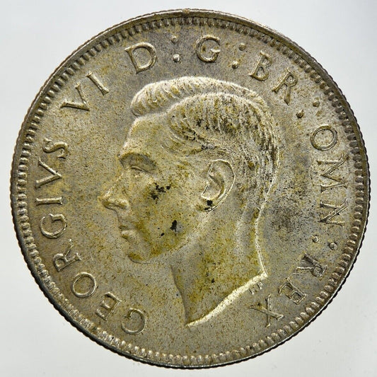 1945 George VI Florin Silver Coin | Very High Grade