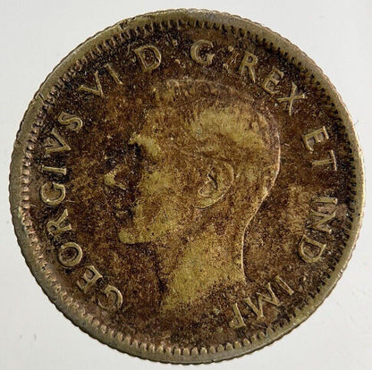 1945 Canada 10 Cents Silver Coin | Collectable Grade