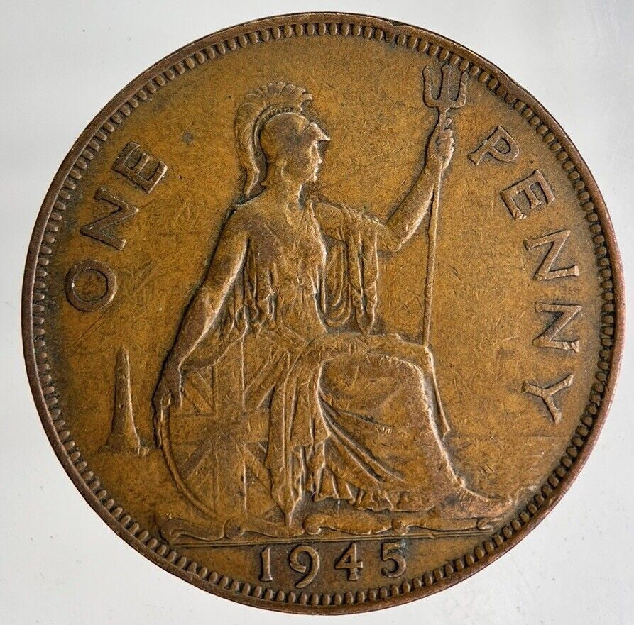 1945 George VI One Penny Coin | Collectable Grade
