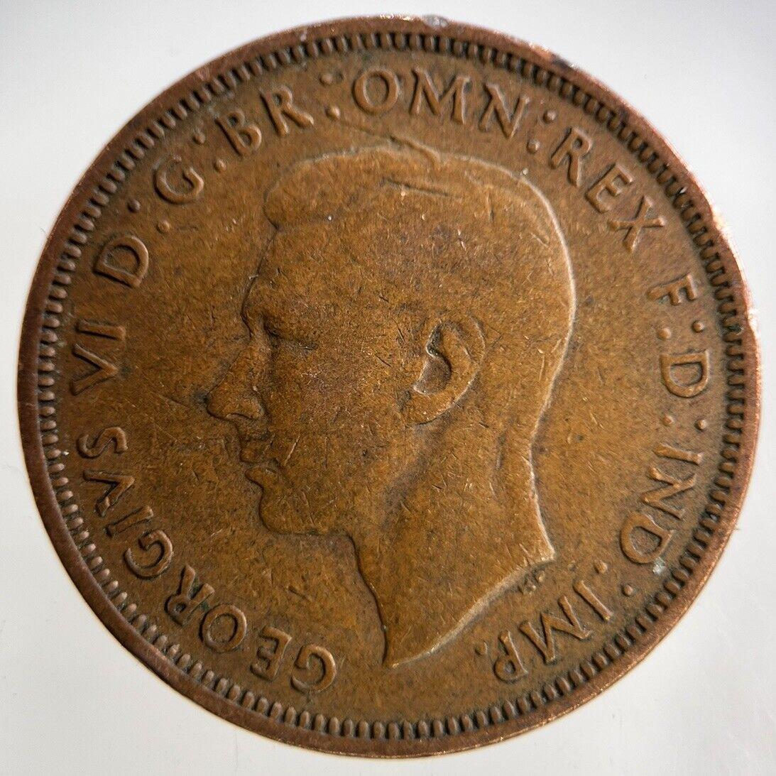 1945 George VI Half-Penny Coin | Collectable Grade