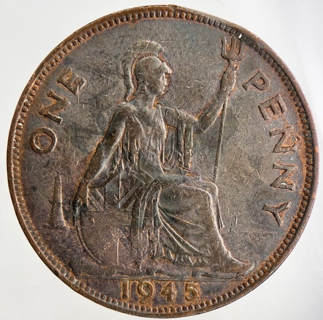 1945 George VI One Penny Coin | Collectable Grade