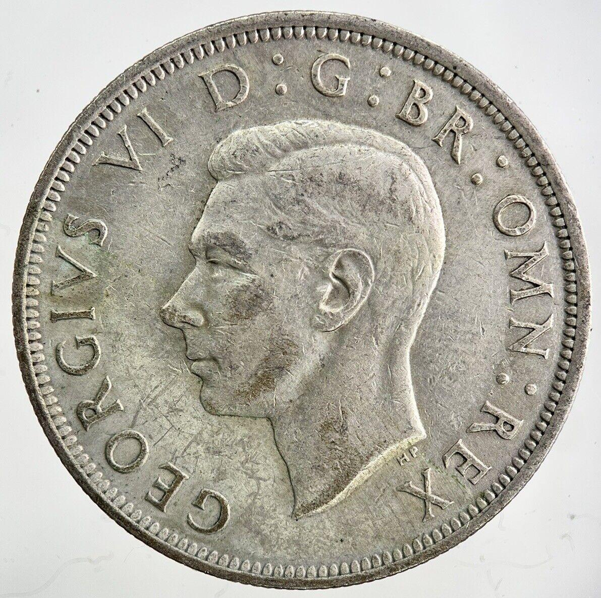1945 George VI Half-Crown Silver Coin | Fine Collectable Grade