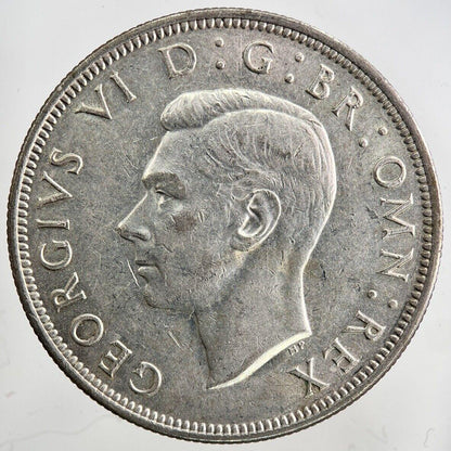1945 George VI Half-Crown Silver Coin | Fine Collectable Grade