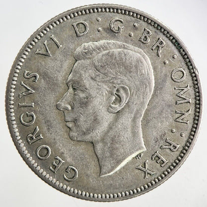 1945 George VI One Florin Silver Coin | Fine Collectable Grade