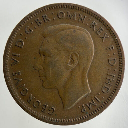 1945 George VI Half-Penny Coin | Collectable Grade