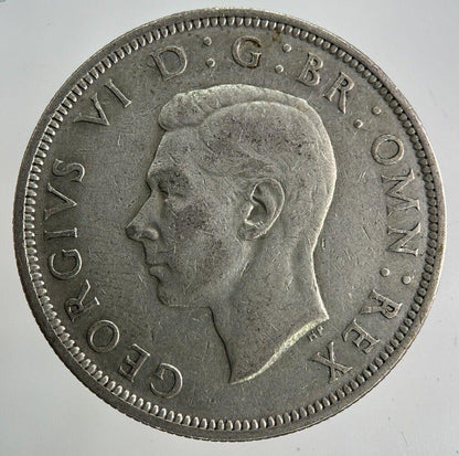1945 George VI Half-Crown Silver Coin | Fine Collectable Grade