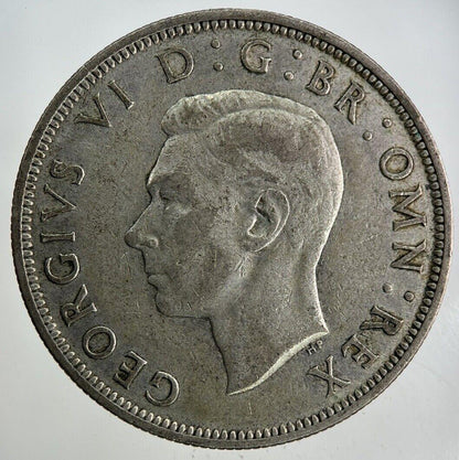 1945 George VI Half-Crown Silver Coin | Fine Collectable Grade