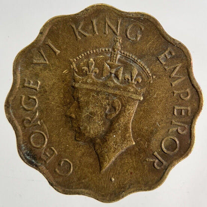 1945 India 1 One Anna Coin | Fine Collectable Grade
