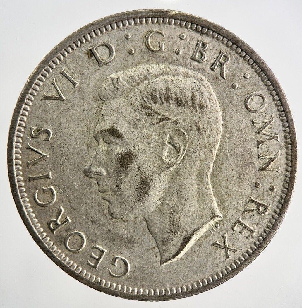 1945 George VI Half-Crown Silver Coin | Very High Grade