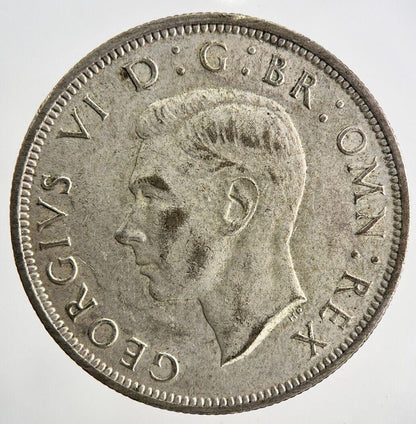 1945 George VI Half-Crown Silver Coin | Very High Grade
