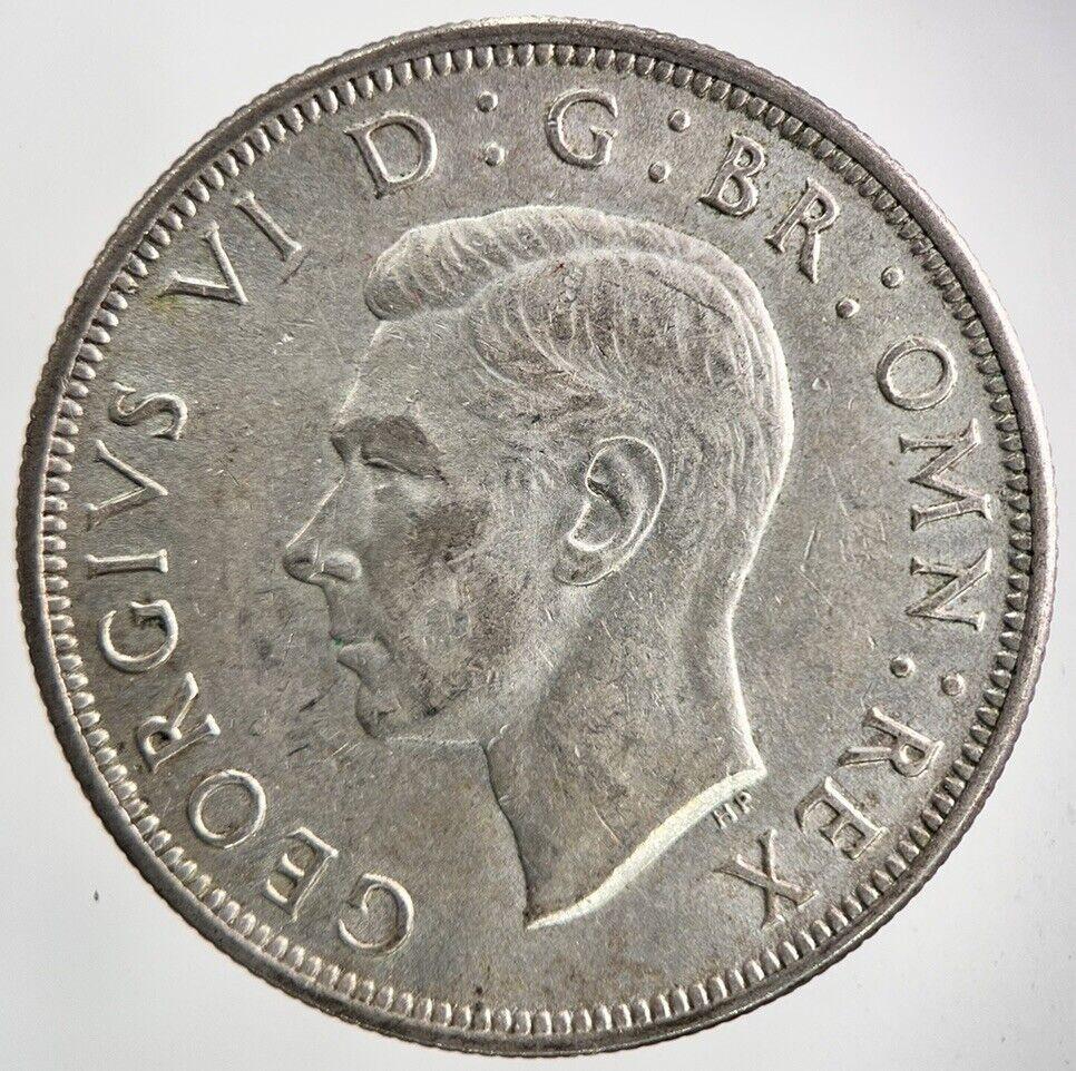 1945 George VI Half-Crown Silver Coin | Very High Grade