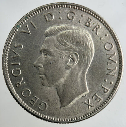 1945 George VI Florin Silver Coin | Very High Grade