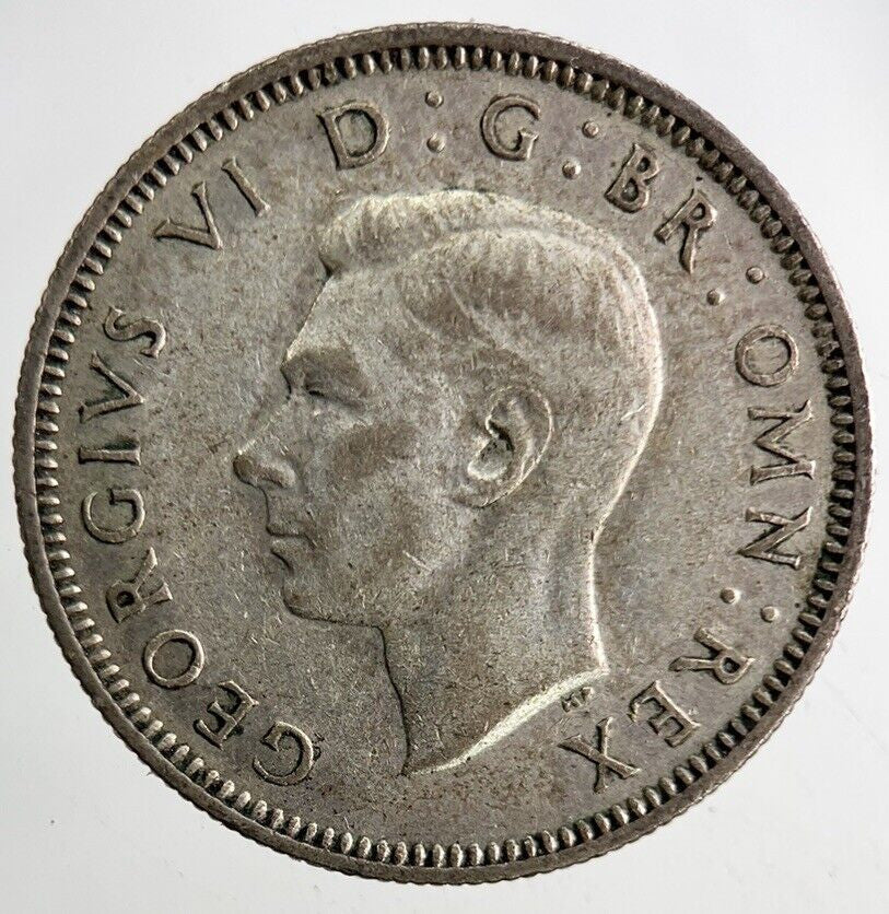 1945 George VI One Shilling Silver Coin | Fine Collectable Grade