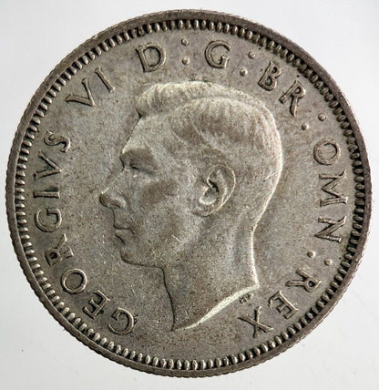 1945 George VI One Shilling Silver Coin | Fine Collectable Grade