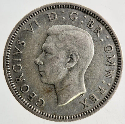 1945 George VI One Shilling Silver Coin | Fine Collectable Grade