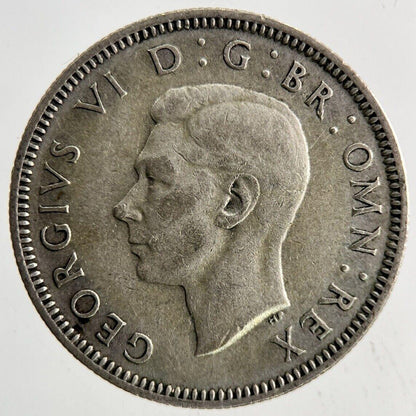 1945 George VI One Shilling Silver Coin | Fine Collectable Grade