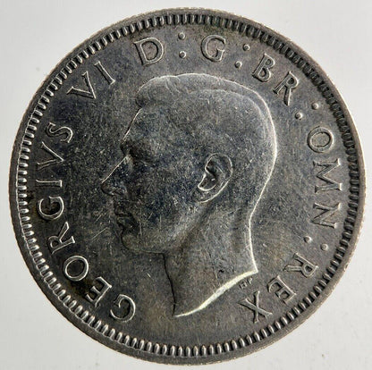 1945 George VI Shilling Silver Coin | Fine Collectable Grade