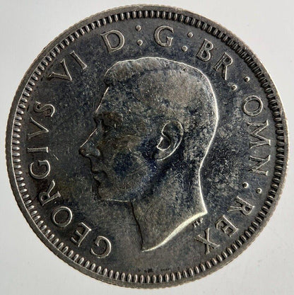 1945 George VI Shilling Silver Coin | Fine Collectable Grade