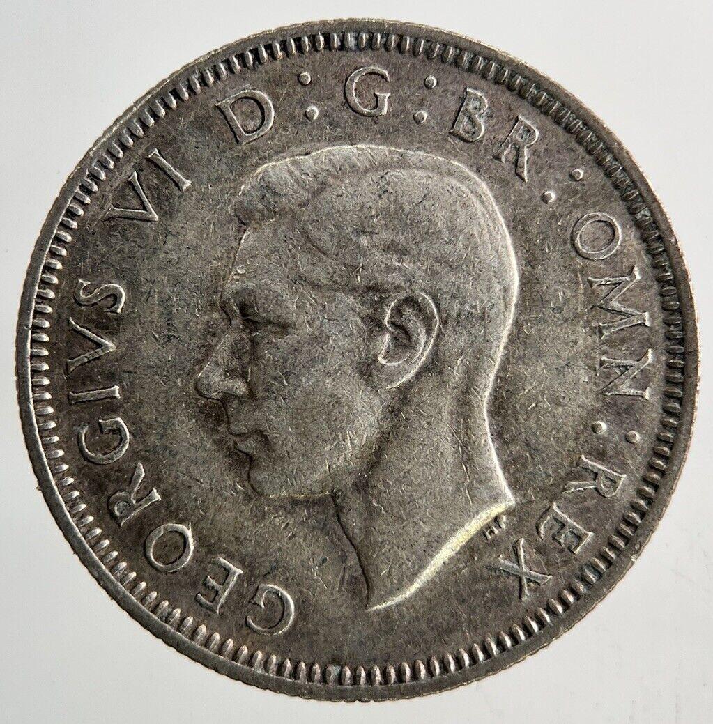 1945 George VI Shilling Silver Coin | Very High Grade