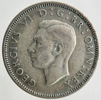 1945 George VI Shilling Silver Coin | Fine Collectable Grade