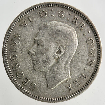 1945 George VI Shilling Silver Coin | Fine Collectable Grade