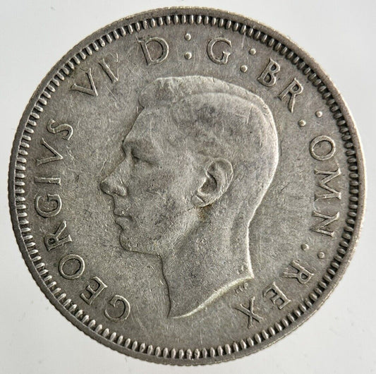 1945 George VI Shilling Silver Coin | Fine Collectable Grade