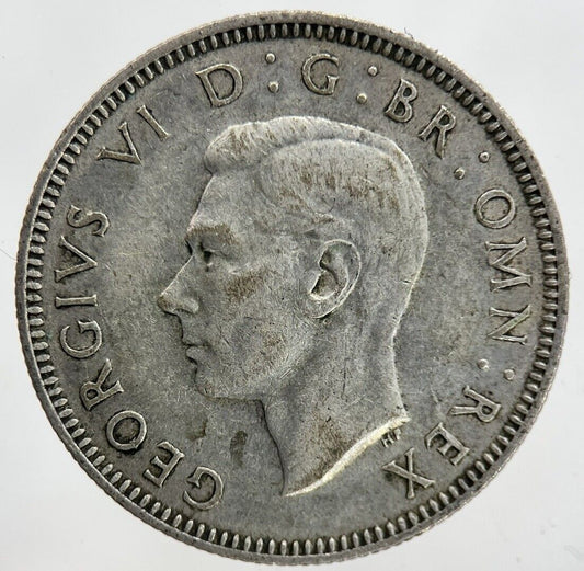 1945 George VI Shilling Silver Coin | Fine Collectable Grade