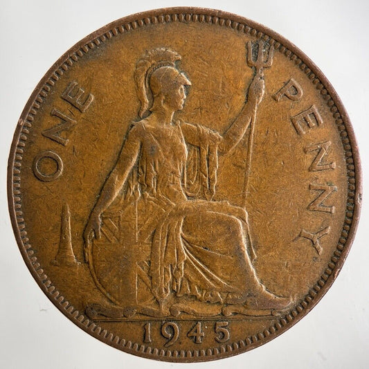 1945 George VI One Penny Coin | Fine Collectable Grade