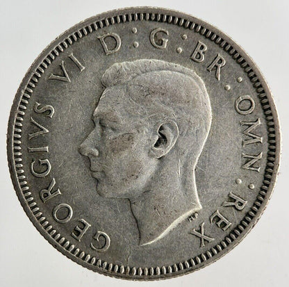 1945 George VI Shilling Silver Coin | Fine Collectable Grade