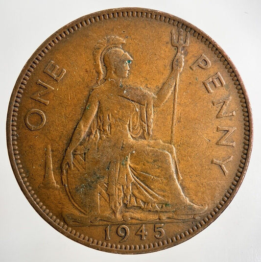 1945 George VI One Penny Coin | Collectable Grade