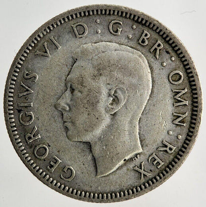 1945 George VI Shilling Silver Coin | Fine Collectable Grade